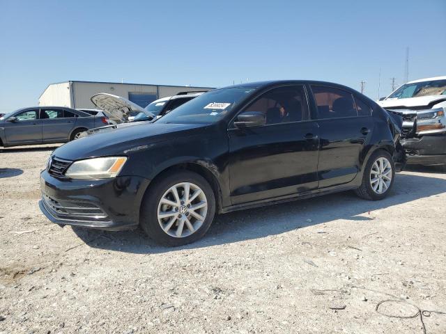 VOLKSWAGEN JETTA SE 2015 black sedan 4d gas 3VWD17AJXFM352326 photo #1