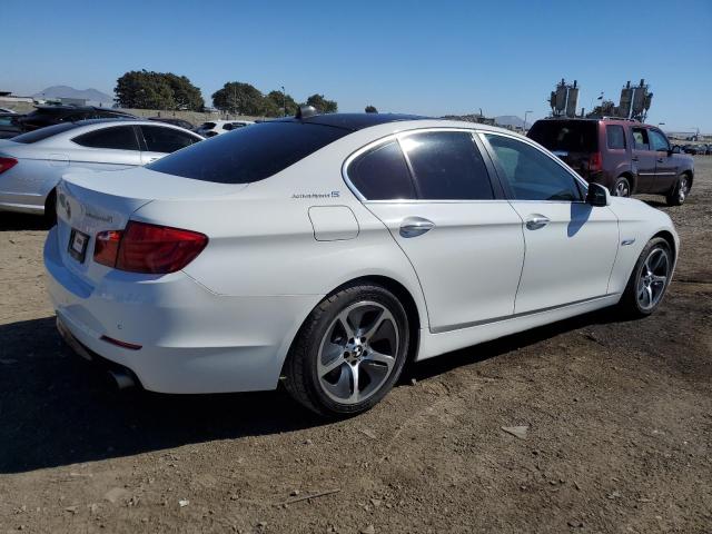 BMW 535 I HYBR 2013 white sedan 4d hybrid engine WBAFZ9C56DD090472 photo #4