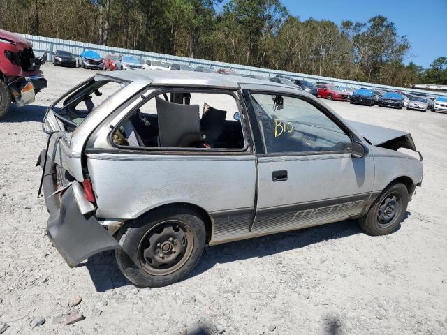 GEO METRO 1990 silver  gas 2C1MR2466L6018173 photo #4