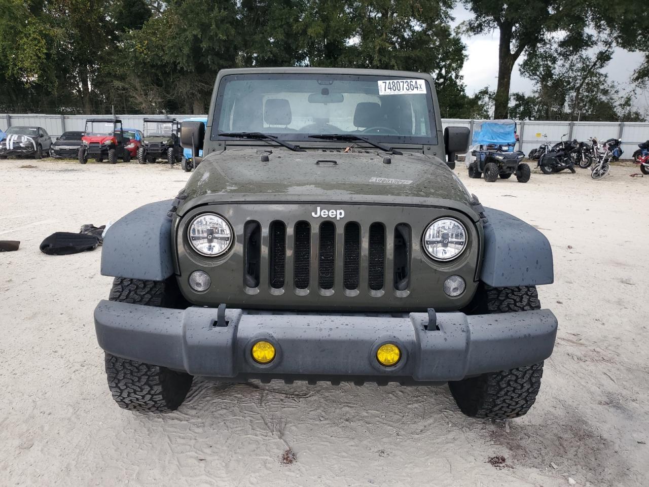 Lot #2986782228 2015 JEEP WRANGLER S