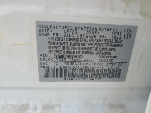 2024 NISSAN SENTRA SV - 3N1AB8CV9RY266529