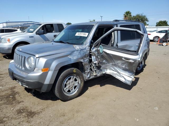 JEEP PATRIOT SP 2016 silver  gas 1C4NJPBB1GD629294 photo #1