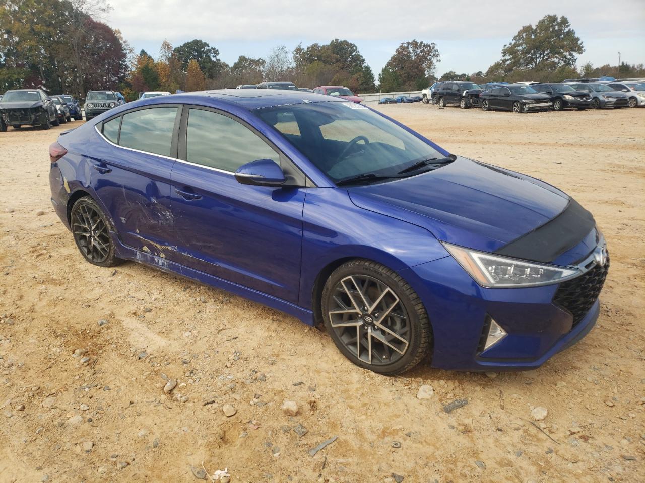 Lot #3040733766 2019 HYUNDAI ELANTRA SP