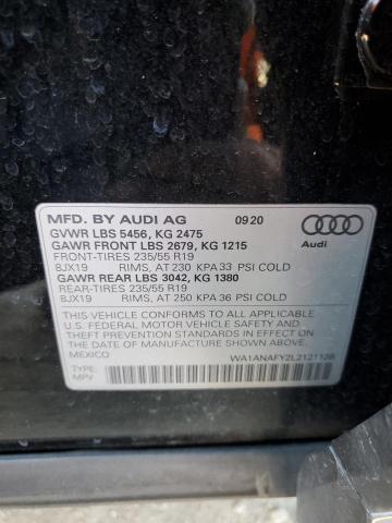 2020 AUDI Q5 PREMIUM - WA1ANAFY2L2121138
