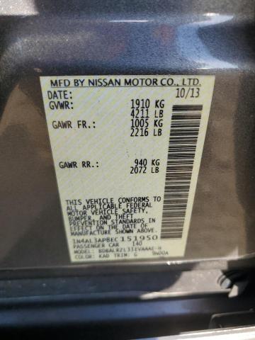 VIN 1N4AL3AP8EC151950 2014 Nissan Altima, 2.5 no.12