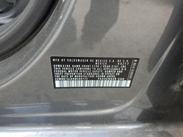 2017 VOLKSWAGEN JETTA SE - 3VWDB7AJXHM380773