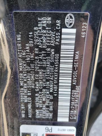 VIN 4T4BF1FKXFR445600 2015 Toyota Camry, LE no.13