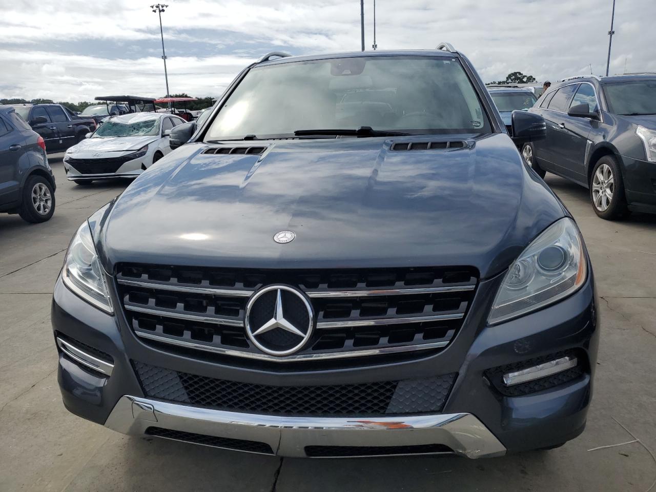 Lot #2890656600 2012 MERCEDES-BENZ ML 350 BLU