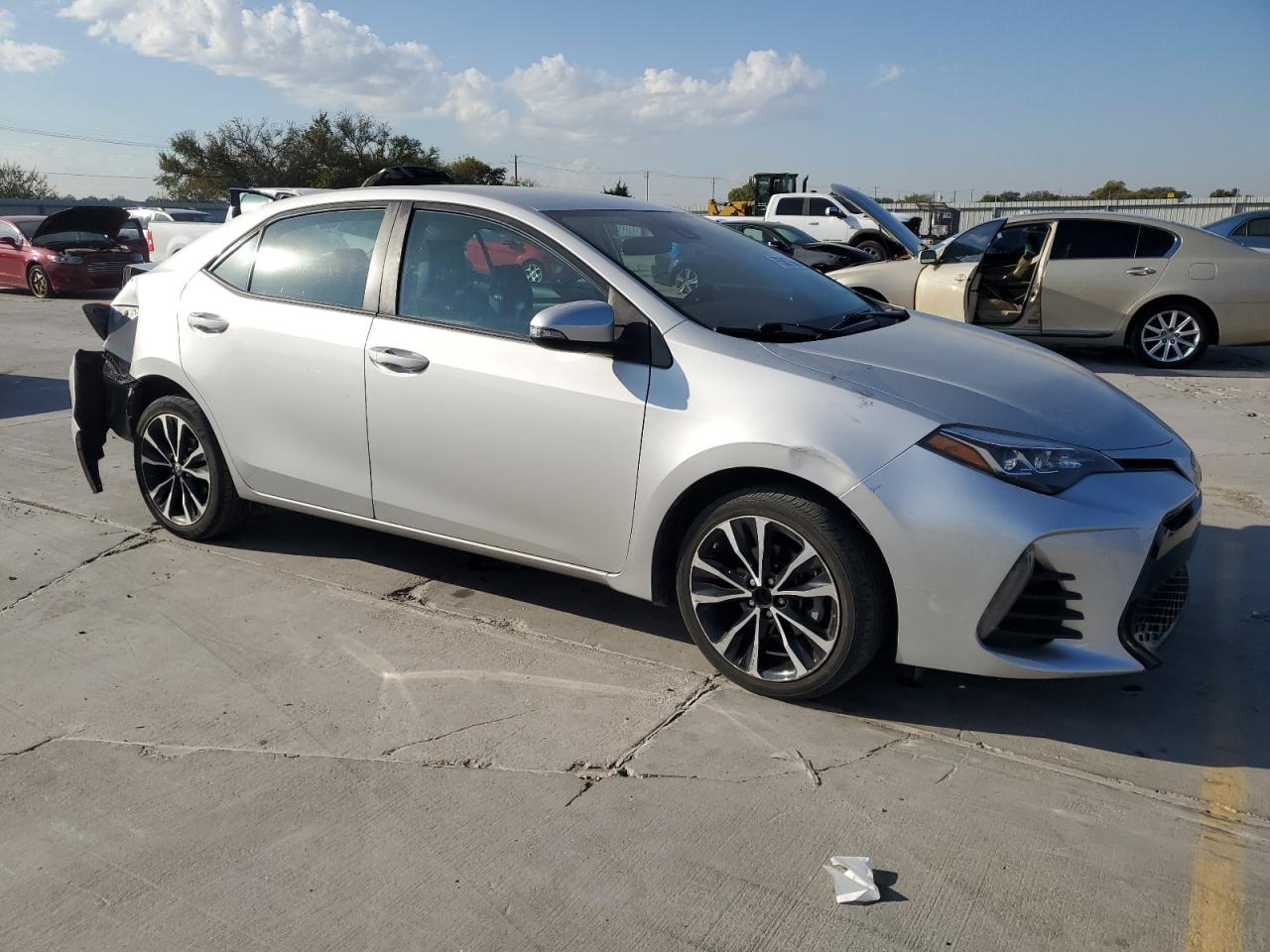 Lot #2953145681 2019 TOYOTA COROLLA L