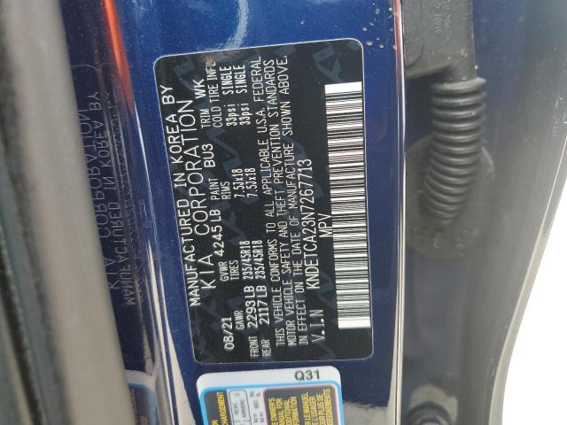 2022 KIA SELTOS SX KNDETCA23N7267713
