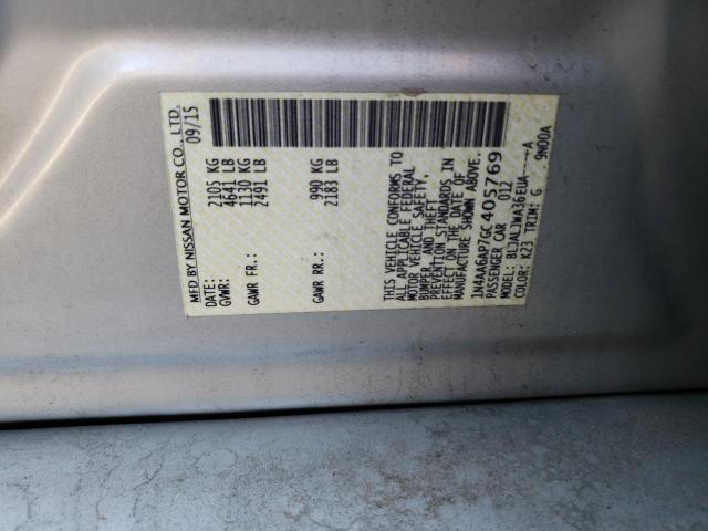 2016 NISSAN MAXIMA 3.5 - 1N4AA6AP7GC405769