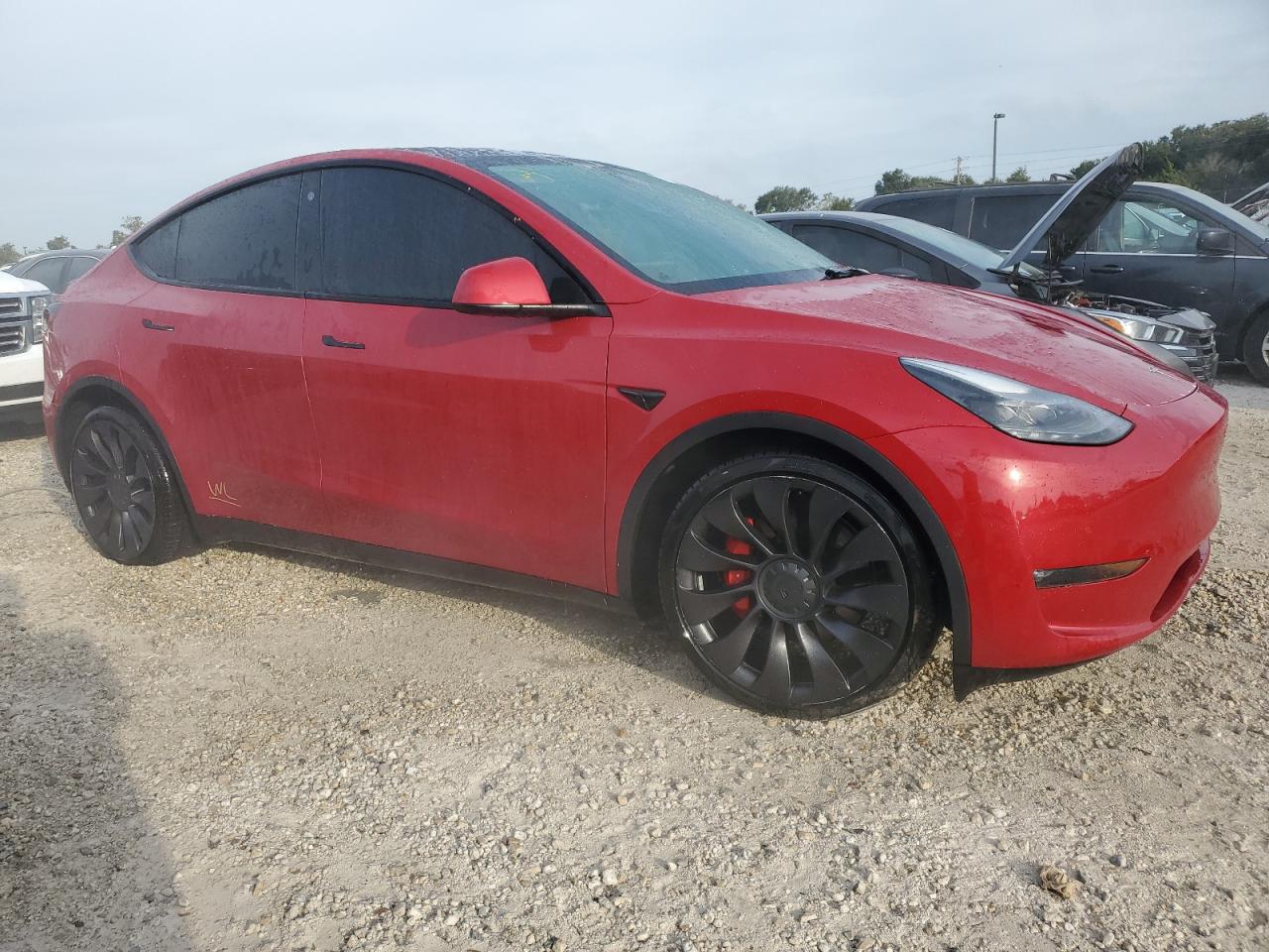 Lot #2986817200 2022 TESLA MODEL Y