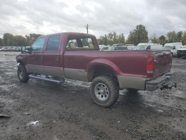 FORD F350 SUPER 2004 red  gas 1FTSW31S74EA95108 photo #3