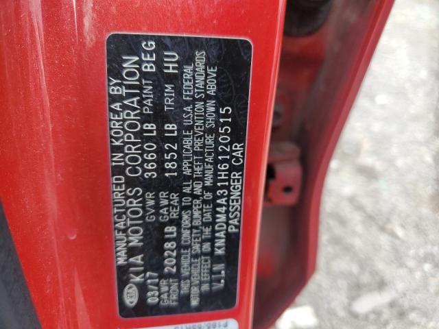2017 KIA RIO LX KNADM4A31H6120515