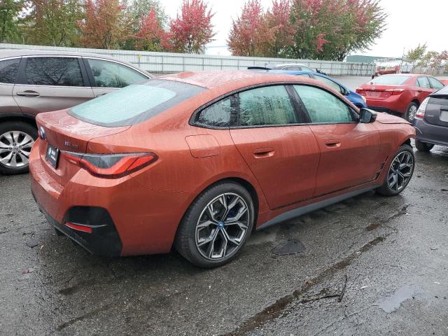 BMW I4 M50 2024 red  electric WBY33AW0XRFS82965 photo #4