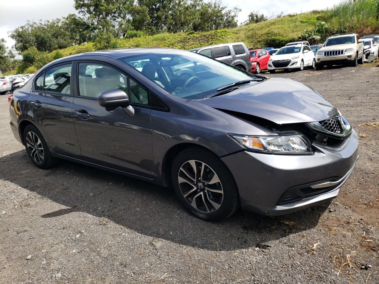 Lot #2962963361 2015 HONDA CIVIC EX