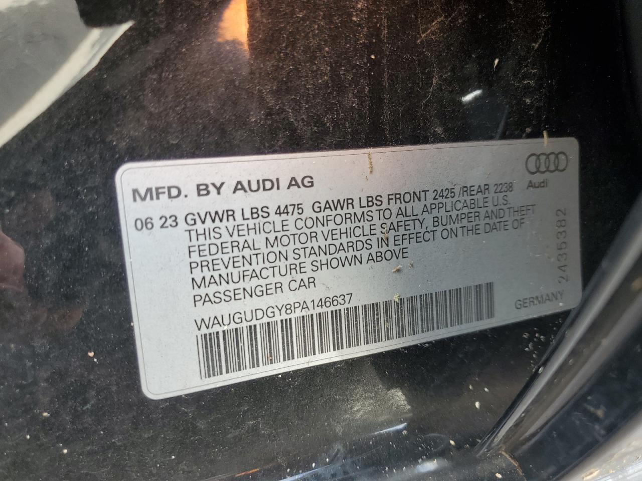 Lot #3033266808 2023 AUDI A3 PREMIUM