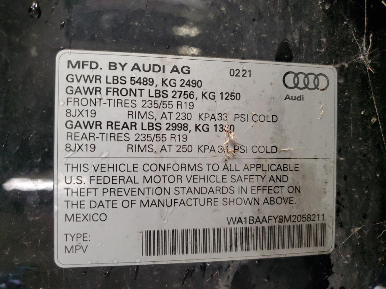 Lot #3004286686 2021 AUDI Q5 PREMIUM