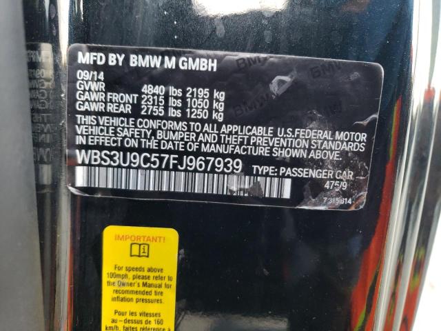 2015 BMW M4 - WBS3U9C57FJ967939