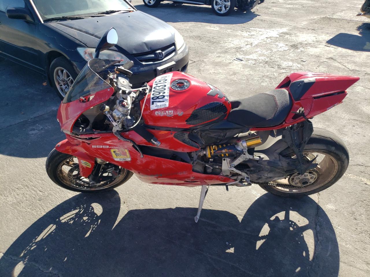 Lot #3033362828 2012 DUCATI SUPERBIKE