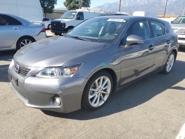 LEXUS CT 200 2012 gray hatchbac hybrid engine JTHKD5BH9C2063490 photo #1