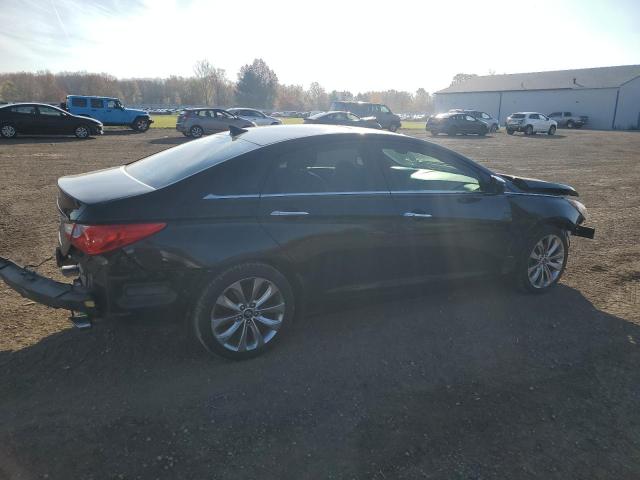 HYUNDAI SONATA SE 2011 black  gas 5NPEC4AC3BH062382 photo #4