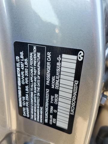 2017 INFINITI QX30 BASE - SJKCH5CR0HA033743