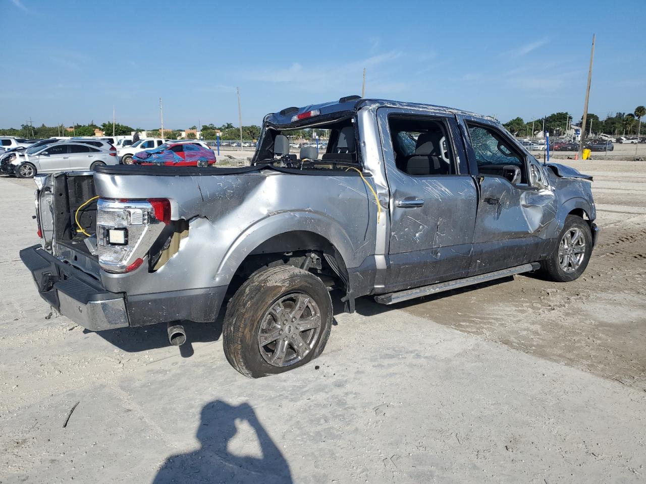 Lot #2936122134 2022 FORD F150 SUPER