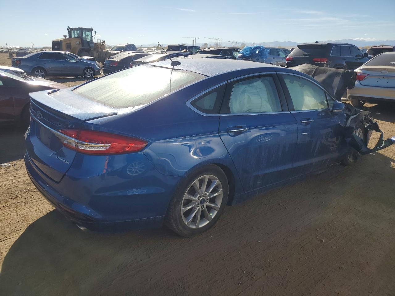 Lot #3004365772 2017 FORD FUSION TIT