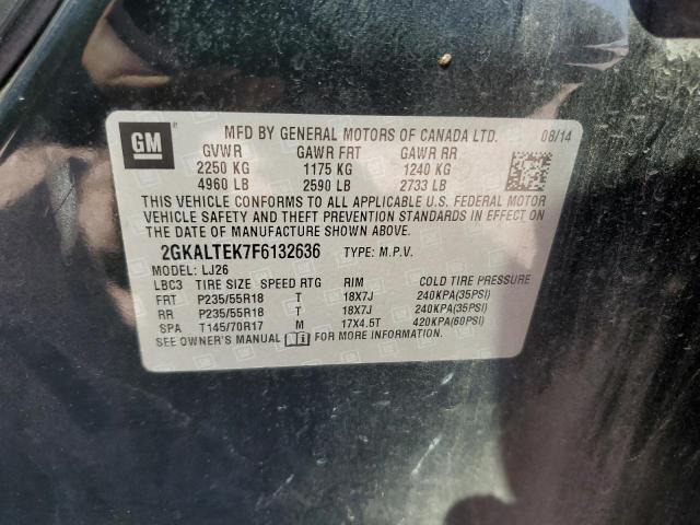 2015 GMC TERRAIN SL - 2GKALTEK7F6132636