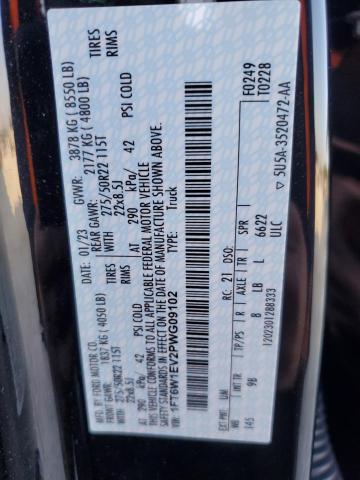 2023 FORD F150 LIGHT - 1FT6W1EV2PWG09102
