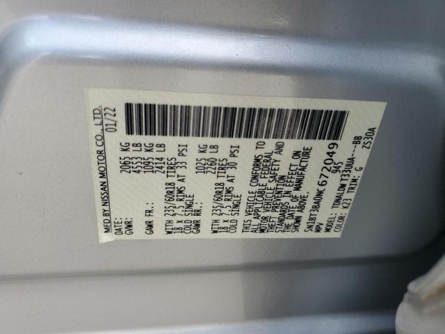 2022 NISSAN ROGUE SV - 5N1BT3BA0NC672049
