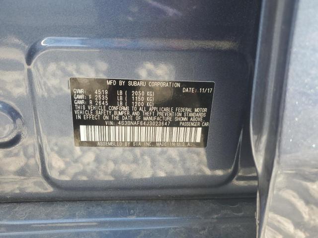 4S3BNAF64J3023647 2018 SUBARU LEGACY