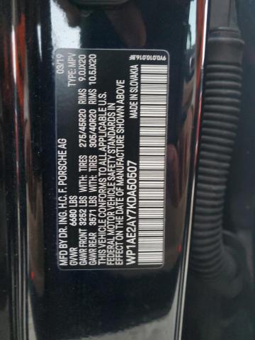 2019 PORSCHE CAYENNE SE - WP1AE2AY7KDA50507