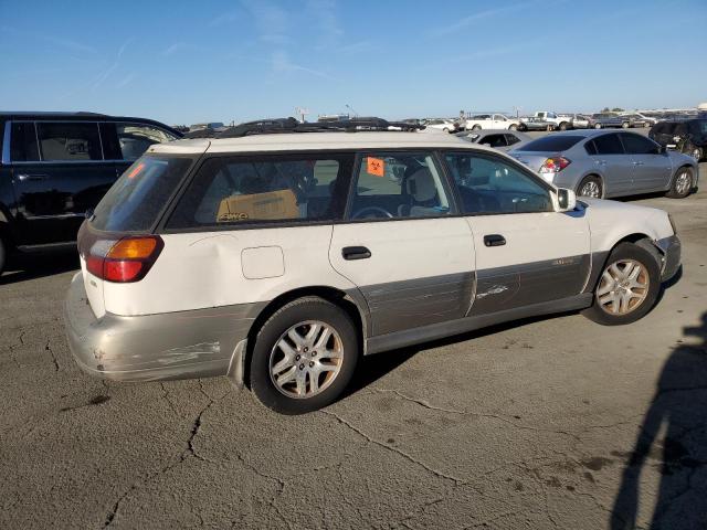 SUBARU LEGACY OUT 2000 white  gas 4S3BH6759Y7607393 photo #4