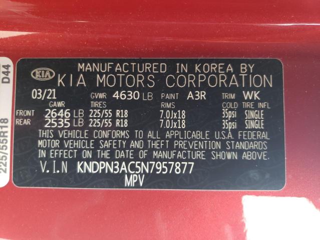 2022 KIA SPORTAGE E - KNDPN3AC5N7957877