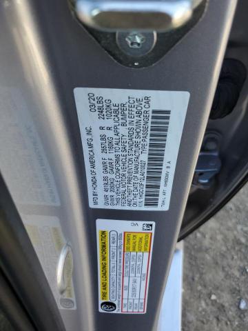 2020 HONDA ACCORD HYB - 1HGCV3F12LA010027