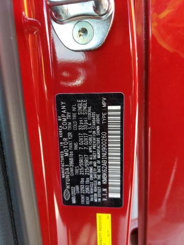2022 HYUNDAI KONA SEL - KM8K62AB1NU900260
