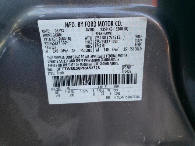 2023 FORD MAVERICK X - 3FTTW8E36PRA53728