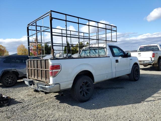 FORD F150 2014 white pickup flexible fuel 1FTNF1CF1EKE27564 photo #4