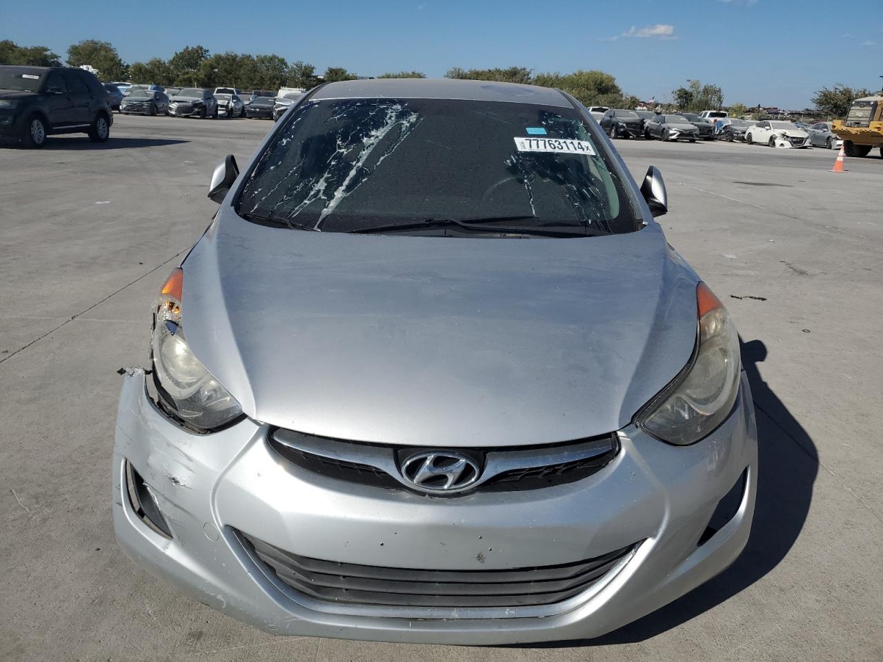 Lot #3030620098 2013 HYUNDAI ELANTRA GL