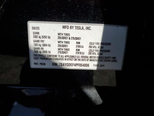 2023 TESLA MODEL Y - 7SAYGDEF4PF854006