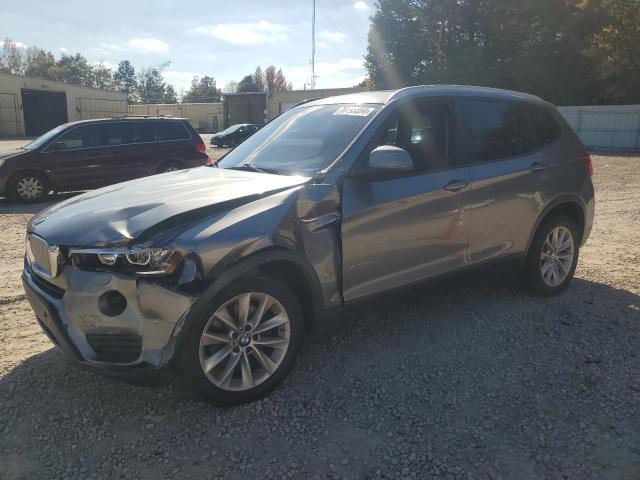 BMW X3 XDRIVE2 2017 gray 4dr spor gas 5UXWX9C58H0T04463 photo #1