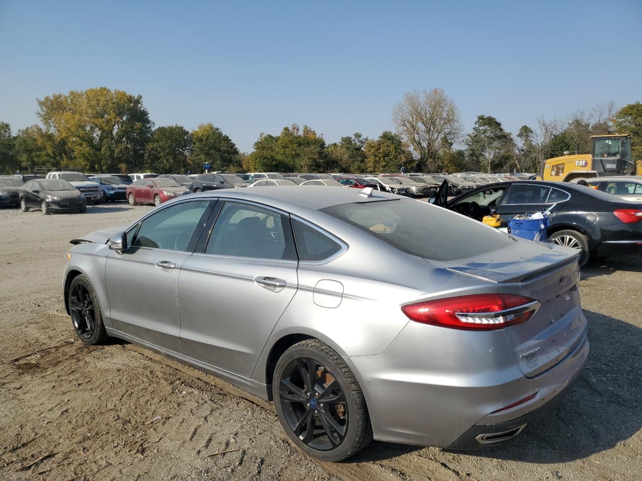 Lot #2955276608 2020 FORD FUSION TIT