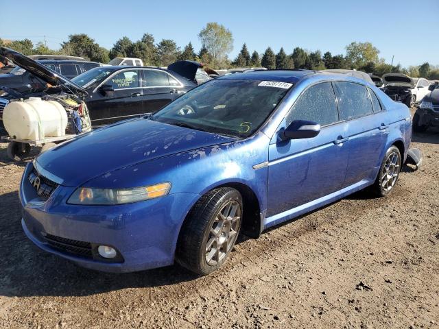 ACURA TL TYPE S 2007 blue  gas 19UUA76587A043338 photo #1