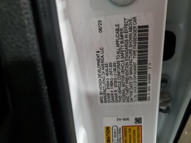 2023 HONDA ACCORD HYB - 1HGCY2F5XPA049457