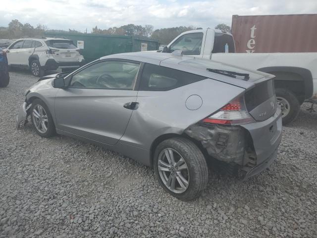 HONDA CR-Z EX 2012 silver  hybrid engine JHMZF1D68CS003438 photo #3