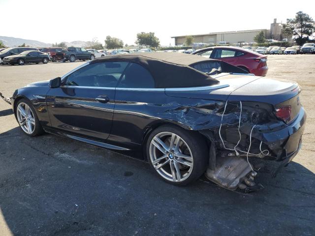 BMW 650 I 2012 black  gas WBALZ3C57CDL73252 photo #3