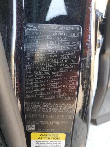 2019 JAGUAR E-PACE SE - SADFP2FX7K1Z55580