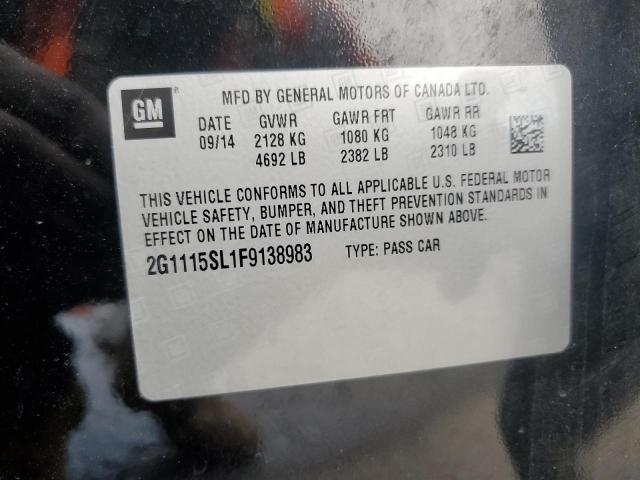 2015 CHEVROLET IMPALA LT - 2G1115SL1F9138983